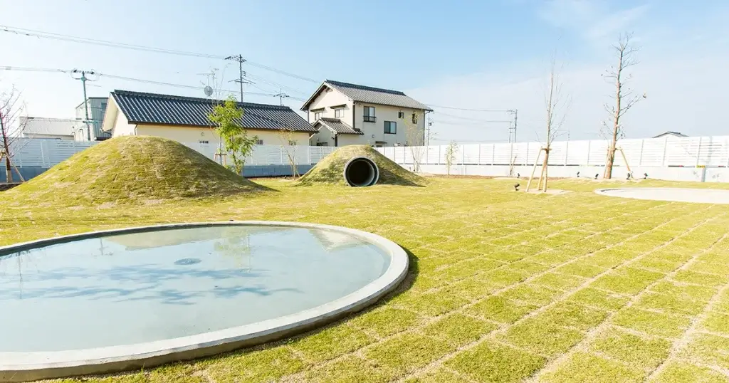 のびのび遊べる「はなちゃん広場」